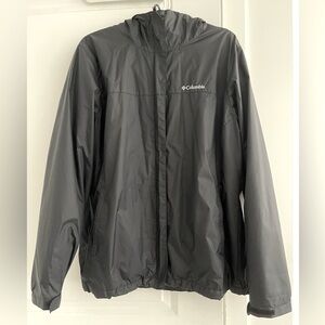 Columbia Black Windbreaker